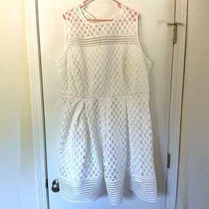 Lane Bryant Geometric Midi Dress